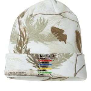 Fun My Perfect Day Do Scrapbooking Who Love Scrapbook Gift Kati Licensed 12" Camo Beanie