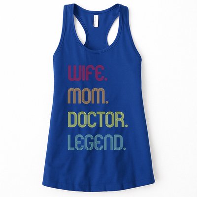 Funny Mom Quote Wife Mom Doctor Legend Design Cool Mother Great Gift Womens Tank Top
