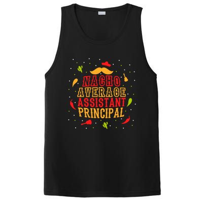 Fun Mexican Quote Outfit I Nacho Average Assistant Principal Cool Gift PosiCharge Competitor Tank