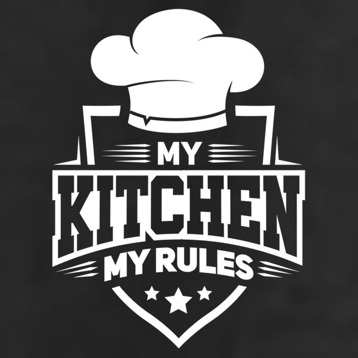 Funny My Rules Culinary Cook Gift Fine Dining Funny Chef Meaningful Gift 7 Panel Mesh Trucker Snapback Hat