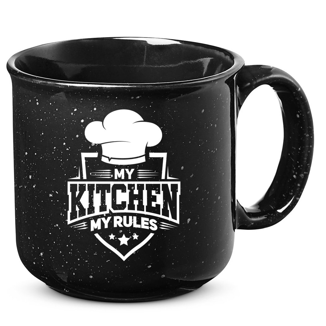 Funny My Rules Culinary Cook Gift Fine Dining Funny Chef Meaningful Gift 15oz Campfire Ceramic Mug