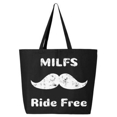 Free Mustache Rides Milfs Ride Free 25L Jumbo Tote