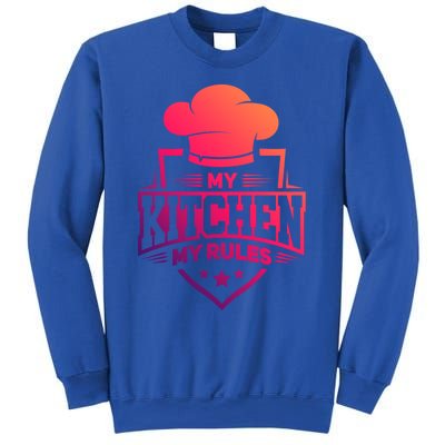 Funny My Rules Culinary Cook Gift Fine Dining Funny Chef Gift Sweatshirt