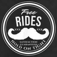 Free Mustache Rides (Hold On Tight) Crude Funny Cool Comfort Performance Bucket Hat