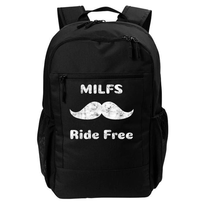 Free Mustache Rides MILFS Ride Free Daily Commute Backpack