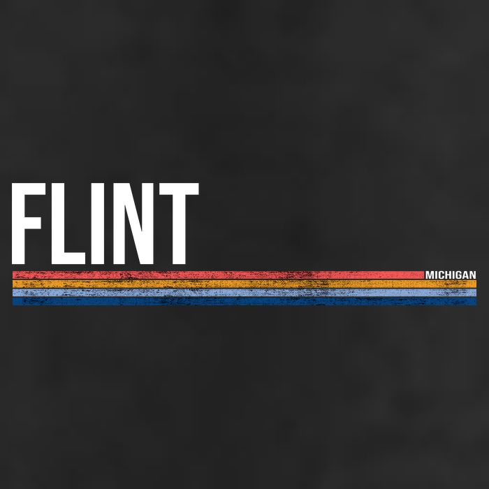 Flint Michigan Retro Cool Comfort Performance Bucket Hat