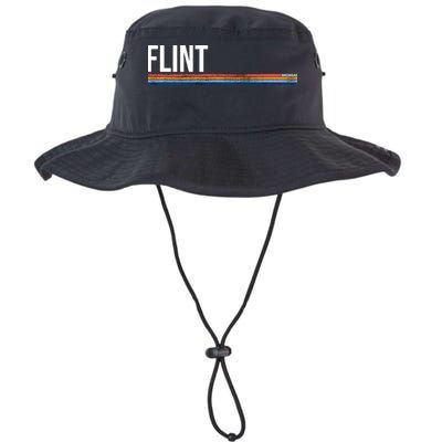 Flint Michigan Retro Bucket Hat