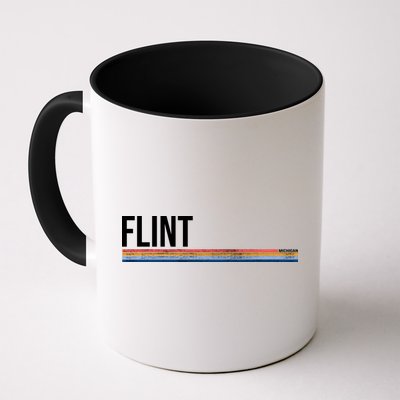 Flint Michigan Retro Mug