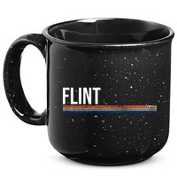 Flint Michigan Retro 15oz Campfire Ceramic Mug