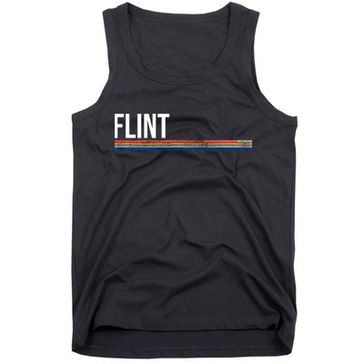 Flint Michigan Retro Tank Top