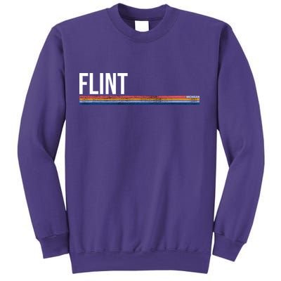Flint Michigan Retro Sweatshirt
