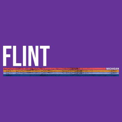 Flint Michigan Retro T-Shirt