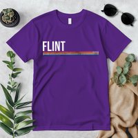 Flint Michigan Retro Premium T-Shirt