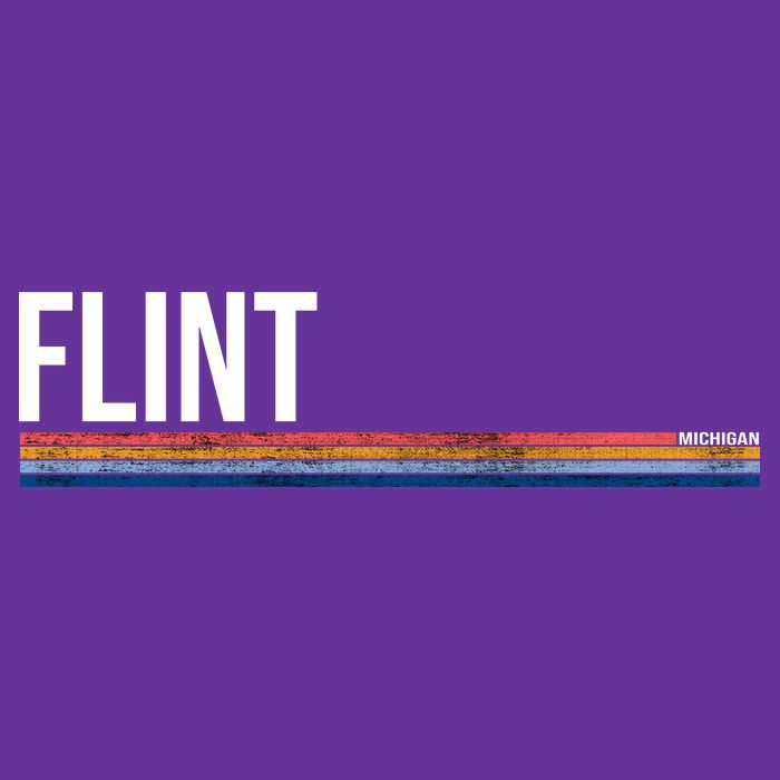 Flint Michigan Retro Premium T-Shirt