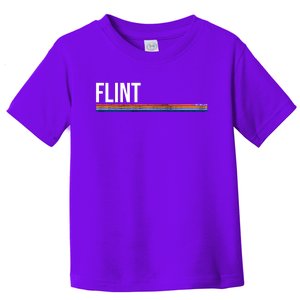 Flint Michigan Retro Toddler T-Shirt