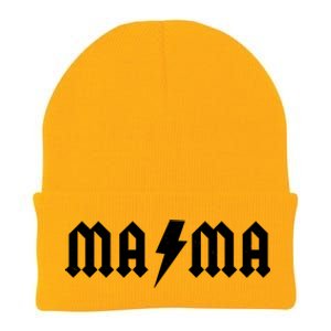 Funny MAMA Rocker Logo Knit Cap Winter Beanie