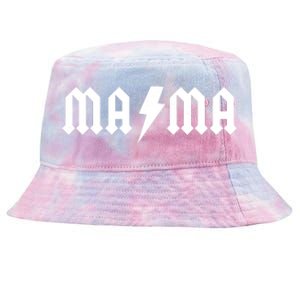 Funny MAMA Rocker Logo Tie-Dyed Bucket Hat