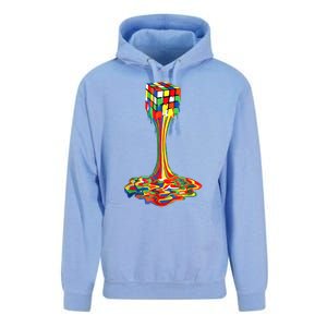 Funny Melting Rubik Rubix Rubics Player Cube Lovers Unisex Surf Hoodie