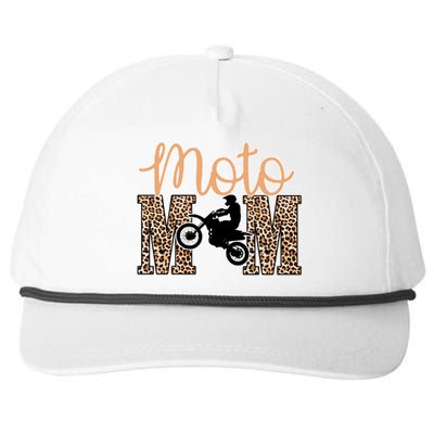 Funny Motocross Rracing Dirt Bike Mom Gift Snapback Five-Panel Rope Hat