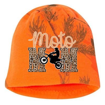 Funny Motocross Rracing Dirt Bike Mom Gift Kati - Camo Knit Beanie