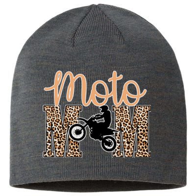 Funny Motocross Rracing Dirt Bike Mom Gift Sustainable Beanie