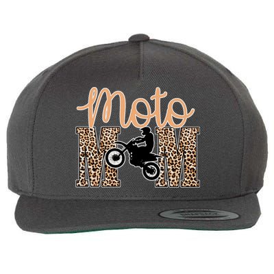 Funny Motocross Rracing Dirt Bike Mom Gift Wool Snapback Cap