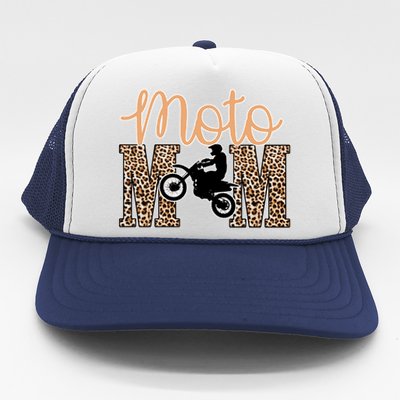 Funny Motocross Rracing Dirt Bike Mom Gift Trucker Hat