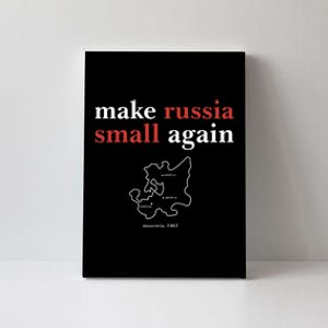 Funny Make Russia Small Again Canvas