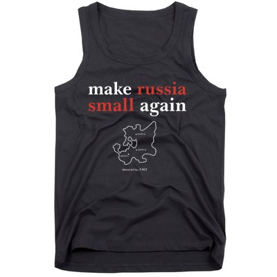 Funny Make Russia Small Again Tank Top