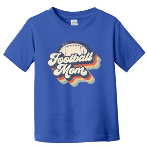 Football Mom Retro American Football Mothers Day Mom Mama Gift Toddler T-Shirt