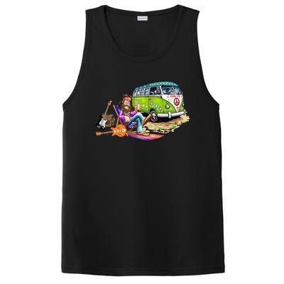 Fun Musician Rock Singer PosiCharge Competitor Tank