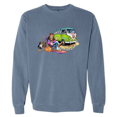 Fun Musician Rock Singer Garment-Dyed Sweatshirt