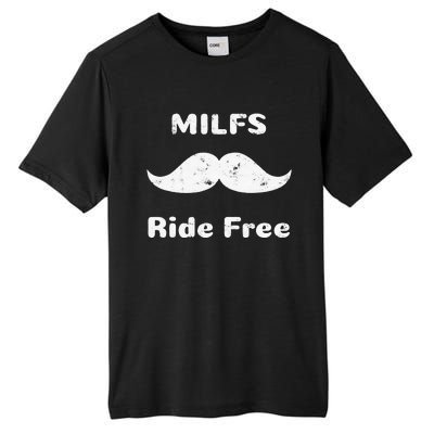 Free Mustache Rides MILFS Ride Free Tall Fusion ChromaSoft Performance T-Shirt