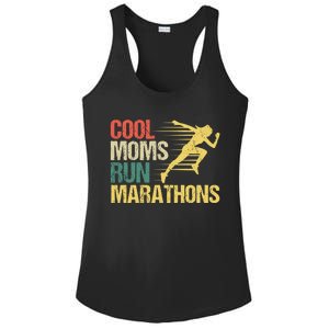 Funny Marathon Running Mom Workout Mama Runner Coach Athlete Gift Ladies PosiCharge Competitor Racerback Tank