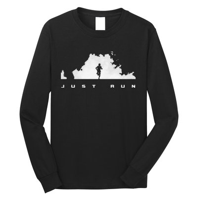 Funny Marathon Running Jogging Mothers Day Long Sleeve Shirt