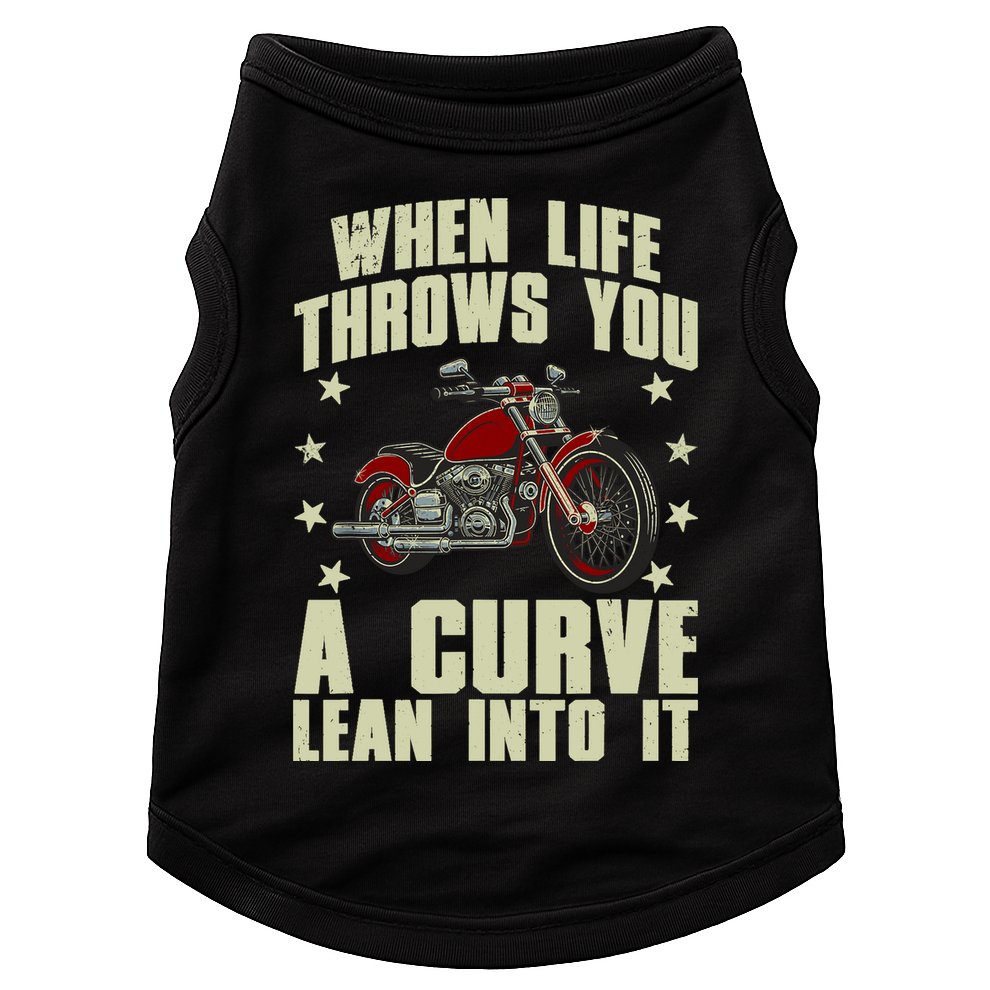 Funny Motorcycle Racer Design For Motorcycle Lover Doggie Tank