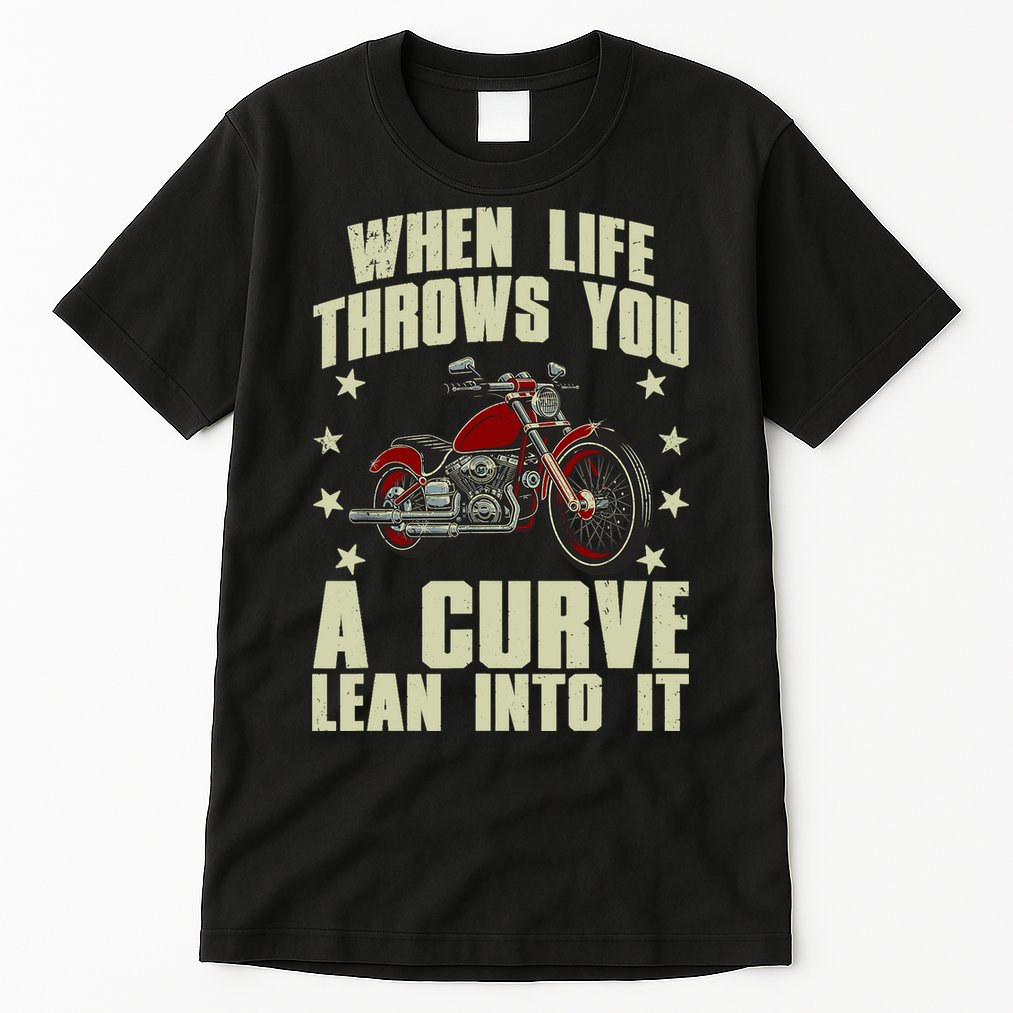 Funny Motorcycle Racer Design For Motorcycle Lover Tall T-Shirt