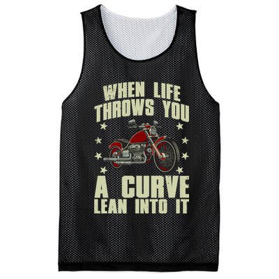 Funny Motorcycle Racer Design For Motorcycle Lover Mesh Reversible Basketball Jersey Tank