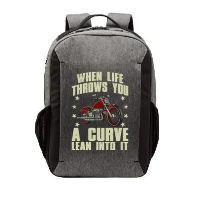 Funny Motorcycle Racer Design For Motorcycle Lover Vector Backpack