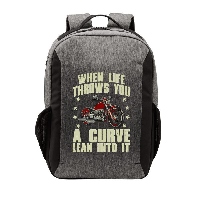 Funny Motorcycle Racer Design For Motorcycle Lover Vector Backpack