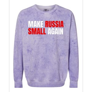 Funny Make Russia Small Again Colorblast Crewneck Sweatshirt