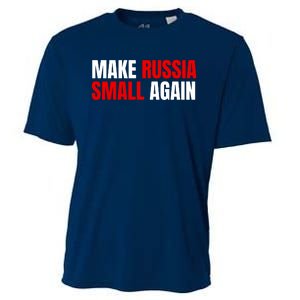 Funny Make Russia Small Again Cooling Performance Crew T-Shirt