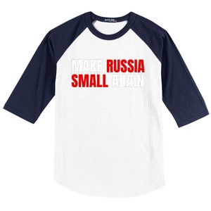 Funny Make Russia Small Again Baseball Sleeve Shirt