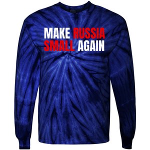 Funny Make Russia Small Again Tie-Dye Long Sleeve Shirt