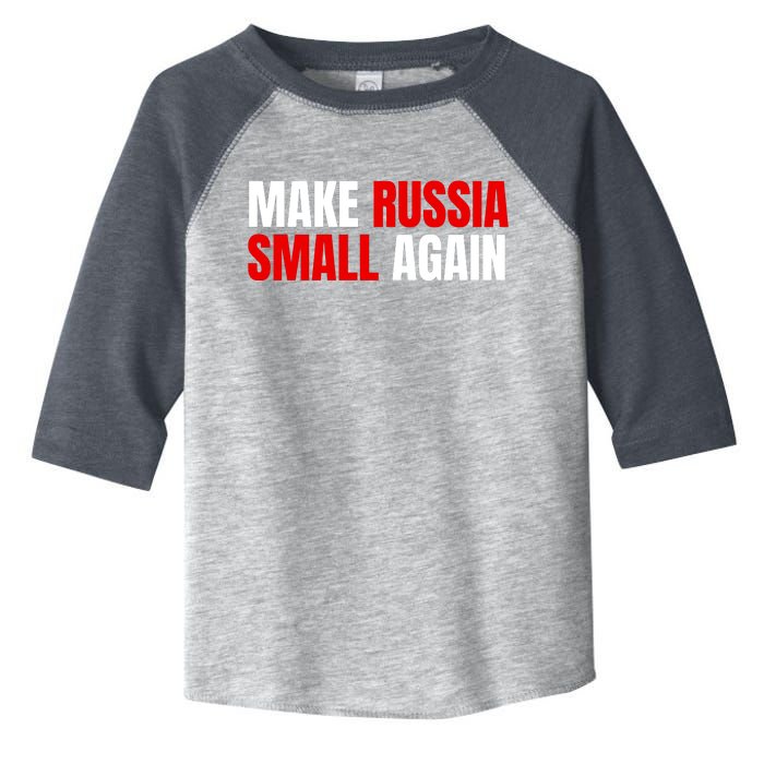 Funny Make Russia Small Again Toddler Fine Jersey T-Shirt