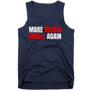 Funny Make Russia Small Again Tank Top