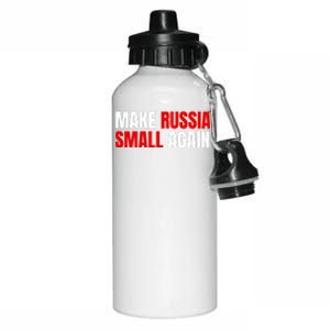 Funny Make Russia Small Again Aluminum Water Bottle