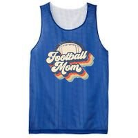 Football Mom Retro American Football Mothers Day Mom Mama Funny Gift Mesh Reversible Basketball Jersey Tank