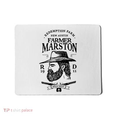 Farmer Marston Redemption Farm New Austin 1911 Mousepad