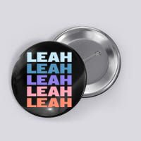 Funny Modern Repeated Text Design Leah Button